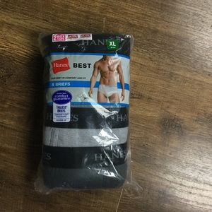 Hanes Briefs | XL40”-42” | 8Pck
